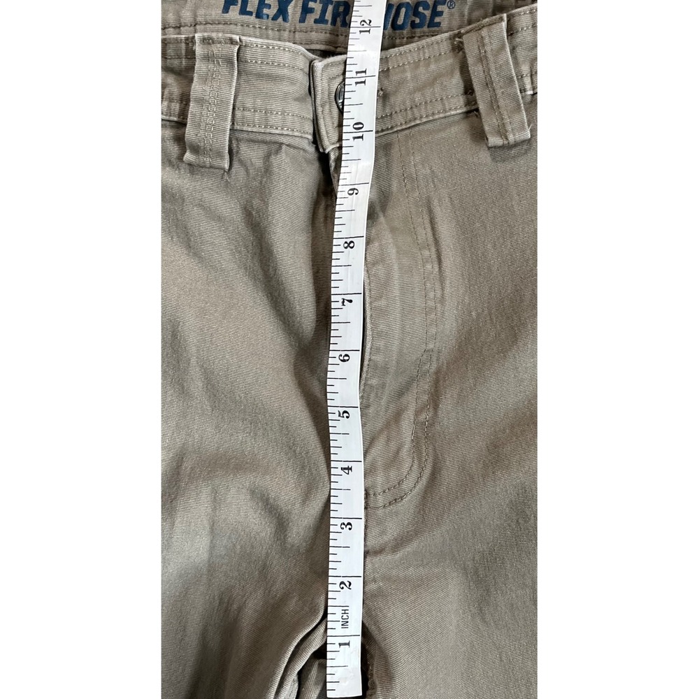 Duluth Trading Co Flex‎ Fire Hose Pants Mens 38x29 Tan Khaki Standard Workwear - Picture 6 of 9